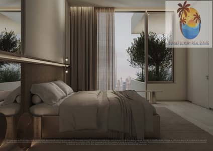 2 Cпальни Апартаменты Продажа в Мохаммед Бин Рашид Сити, Дубай - MU 11 & 12_2 BHK-Corner Unit_Bedroom. jpg