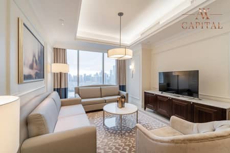 1 Bedroom Flat for Rent in Downtown Dubai, Dubai - Burj Khalifa View | Serviced | Luxury Unit