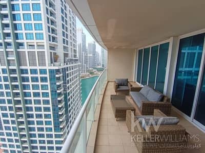 1 Bedroom Apartment for Rent in Jumeirah Lake Towers (JLT), Dubai - Big balcony |  Low floor | Open Kitchen
