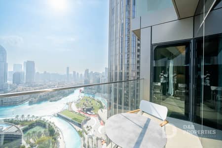 2 Bedroom Flat for Rent in Downtown Dubai, Dubai - Brand New | Burj Khalifa and Fountains View