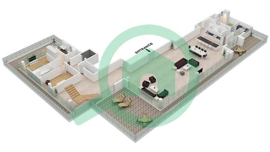 卡斯顿豪华公寓 - 5 卧室顶楼公寓类型／单位A2 / UNIT 2 FLOOR 20戶型图