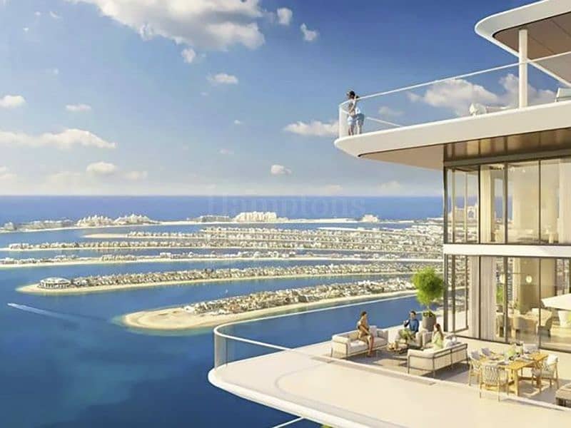 位于迪拜港，艾玛尔海滨社区，皇宫海滩公寓 1 卧室的公寓 3200000 AED - 8804821