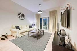 شقة في مارينا بيناكل،دبي مارينا 1 غرفة 90000 درهم - 8820377
