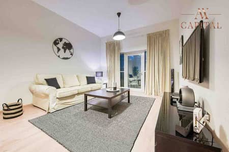 迪拜码头， 迪拜 1 卧室单位待租 - 位于迪拜码头，滨海山岭塔楼 1 卧室的公寓 80000 AED - 8820377
