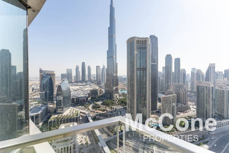 Burj Khalifa View | 02 Layout | Vacant | Mid Floor