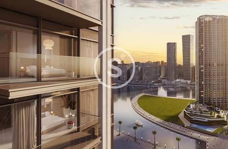 1 Спальня Апартаменты Продажа в Бизнес Бей, Дубай - Canal-View. jpg