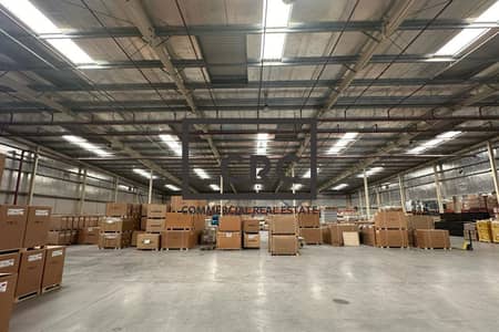 Warehouse for Sale in Jebel Ali, Dubai - Well Maintained Warehouse | 10M Height | Racked