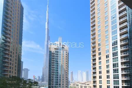 2 Bedroom Apartment for Sale in Downtown Dubai, Dubai - Vacant on Transfer | Burj Khalifa View | Bright