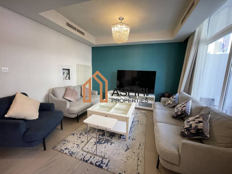 Exquisite 3-Bedroom Corner Unit with Spacious Backyard in Aqualigia, Damac Hills 2: Unmatched Comfort and Elegance