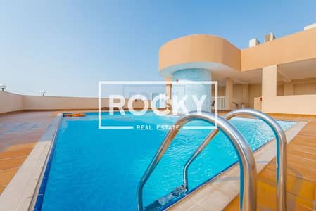 3 Bedroom Apartment for Rent in Al Mamzar, Dubai - 3 B/R + DEWA| Maid's Room + 5 Baths! Pool & Gym | Al Mamzar