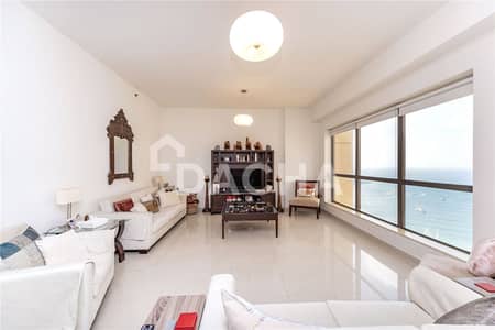 3 Bedroom Apartment for Sale in Jumeirah Beach Residence (JBR), Dubai - Sea view I Upgraded I Vacant I 3bd +maid