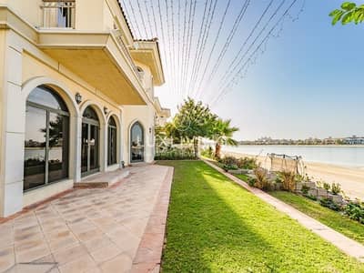 4 Bedroom Villa for Rent in Palm Jumeirah, Dubai - Private Beach Access | High Number| Great Deal