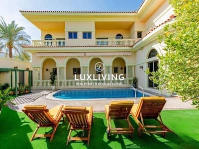 5 Bedroom Villa for Rent in Palm Jumeirah, Dubai - Signature Villa | Long or Short Term | Vacant