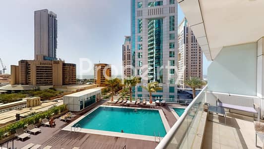Fully Furnished 1-BR | JBR Beach View | Pool View