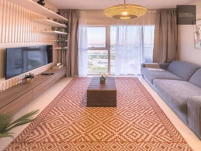 1 Bedroom Apartment for Sale in DAMAC Hills, Dubai - living area 1. jpg
