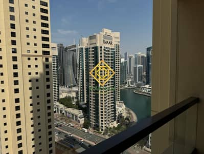 3 Bedroom Apartment for Rent in Jumeirah Beach Residence (JBR), Dubai - High-floor | Spacious 3 BR+ Maids| Partial Sea View