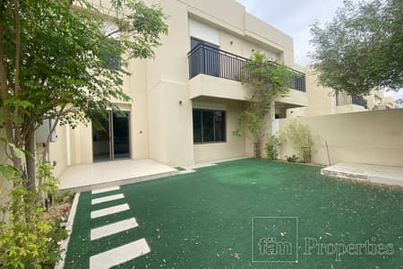 3 Bedroom Townhouse for Rent in Town Square, Dubai - Single Row | 3BR + Maid's | Big Garden