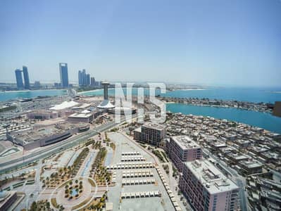 1 Bedroom Apartment for Rent in The Marina, Abu Dhabi - Breathtaking Marina Mall and Sea View | Luxurious Apartment