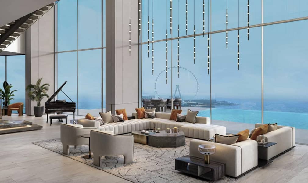 位于迪拜码头，奢华生活大厦 3 卧室的公寓 6500000 AED - 8823092
