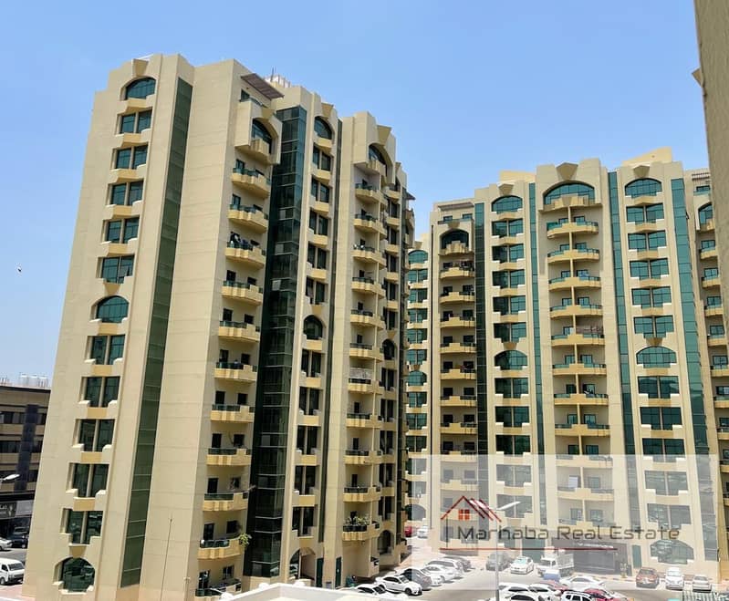 -DEAL OF THE DAY!!! 1-Bedroom Hall For Rent In Rashidiya Towers Ajman. -