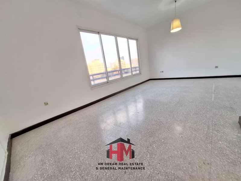 Well Maintained Two Bedroom Hall Apartment for Rent at Airport Road Abu Dhabi