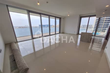 3 Bedroom Flat for Rent in Dubai Harbour, Dubai - Corner Unit | Palm Views | Huge Balcony