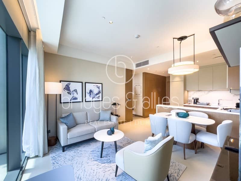 2 BED| MID FLOOR | FULLY FURNISHED| BOULEVARD VIEW