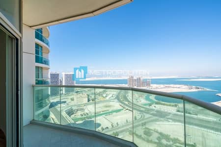 3 Bedroom Apartment for Sale in Al Reem Island, Abu Dhabi - Enchanting Sea View | Great Unit | High Floor