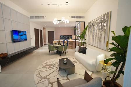 朱美拉环形村(JVC)， 迪拜 2 卧室单位待售 - Living area 1. jpg