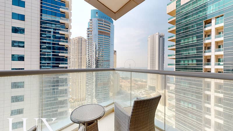 شقة في برج سكاي فيو،دبي مارينا 2 غرف 1950000 درهم - 8807704