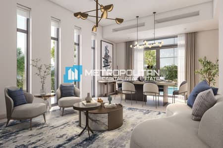 5 Bedroom Villa for Sale in Yas Island, Abu Dhabi - Elegant 5BR | Single Row Villa | Well-Priced