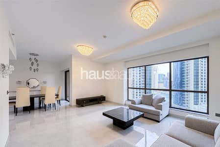 3 Bedroom Apartment for Rent in Jumeirah Beach Residence (JBR), Dubai - Marina view | Fully Upgraded | Fully Furnished