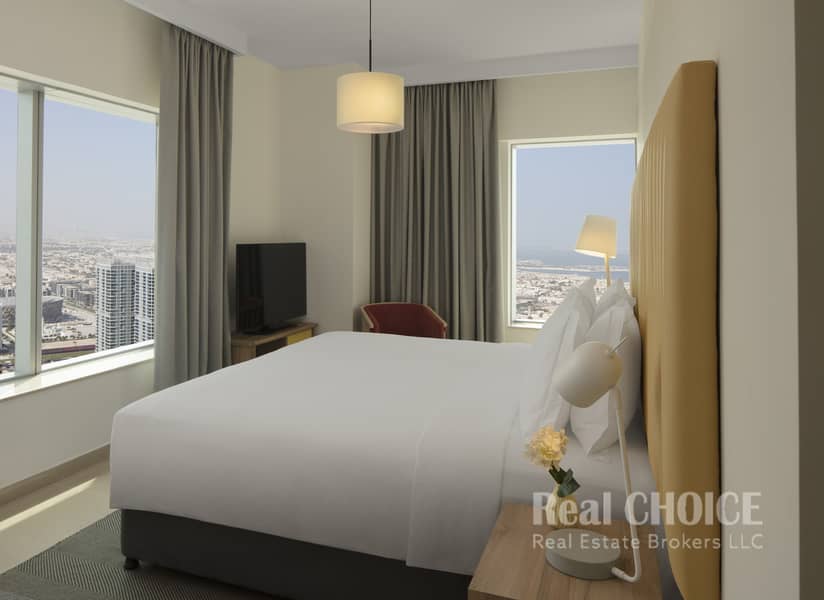 3 2BR - Master Bedroom - BK03 - Dubai Financial Centre. jpg