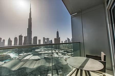 1 Bedroom Apartment for Rent in Downtown Dubai, Dubai - For Rent -Burj Khalifa View - Furnished