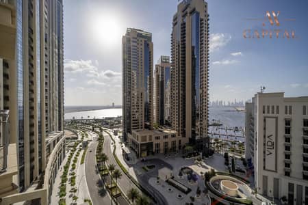 2 Bedroom Apartment for Rent in Dubai Creek Harbour, Dubai - Chiller Free | Lagoons View | Ready to Move