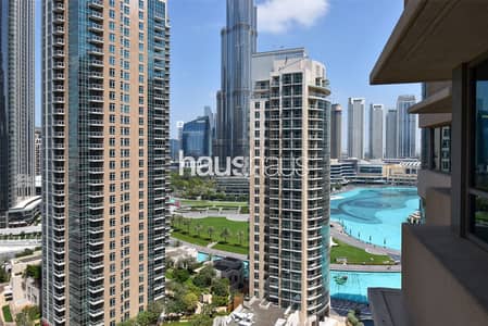 2 Bedroom Apartment for Rent in Downtown Dubai, Dubai - Burj View | Walk in Shower | Chiller Free