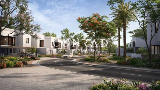 3 Bedroom Townhouse for Sale in Yas Island, Abu Dhabi - 8 The Corner Of The Street. png