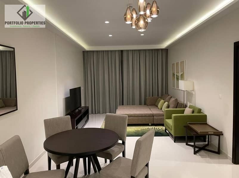 位于迪拜南部街区，居住区，茜拉蒂亚公寓 1 卧室的公寓 675000 AED - 8826331