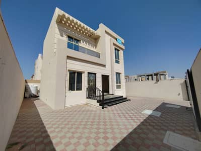 3 Bedroom Villa for Rent in Al Zahya, Ajman - Villa for rent in Ajman, Al Zahia area 3 hall, hall, maid’s room With air conditioners and a large monster room 70 thousand dirhams required