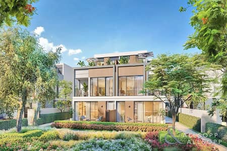 4 Bedroom Villa for Sale in Tilal Al Ghaf, Dubai - Exclusive | Aura Gardens | Single Row