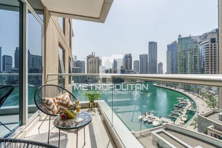 1 Bedroom Apartment for Sale in Dubai Marina, Dubai - Vacant | Fully Upgraded | Furnished with Luxury