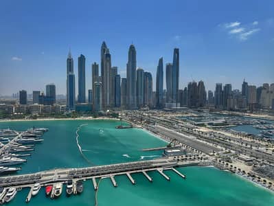 3 Bedroom Flat for Rent in Dubai Harbour, Dubai - Marina View | High Floor | Fully Furnished