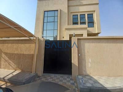 A villa for rent in the Al Helio 2 area in Ajman, characterized by a distinguished central location and a modern design that provides comfort and luxu