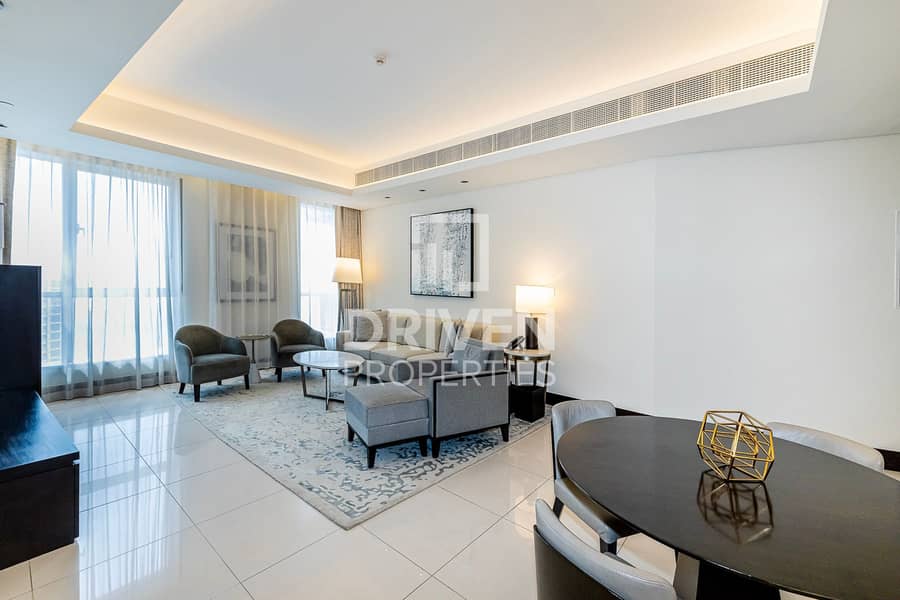 位于迪拜市中心，谦恭市中心酒店（湖畔酒店） 1 卧室的公寓 180000 AED - 8798197
