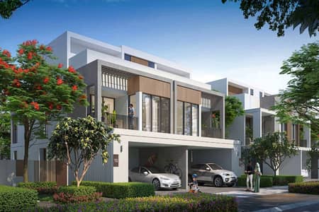 4 Bedroom Villa for Sale in Tilal Al Ghaf, Dubai - Back to back | Luxury | Big Plot | Twin Villa