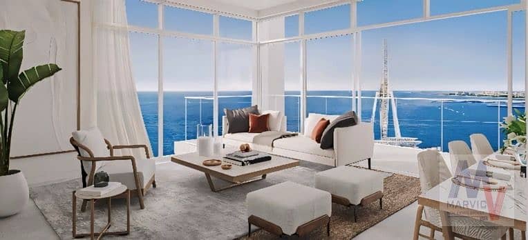 Large Layout | Sea and Palm View | Luxury Living
