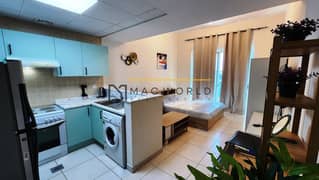 Walk to Marina Mall  and Metro ! Fully Firnished | 404 SqFt |  Flexible payment option | Mid-floor studio in ideal Marina residence