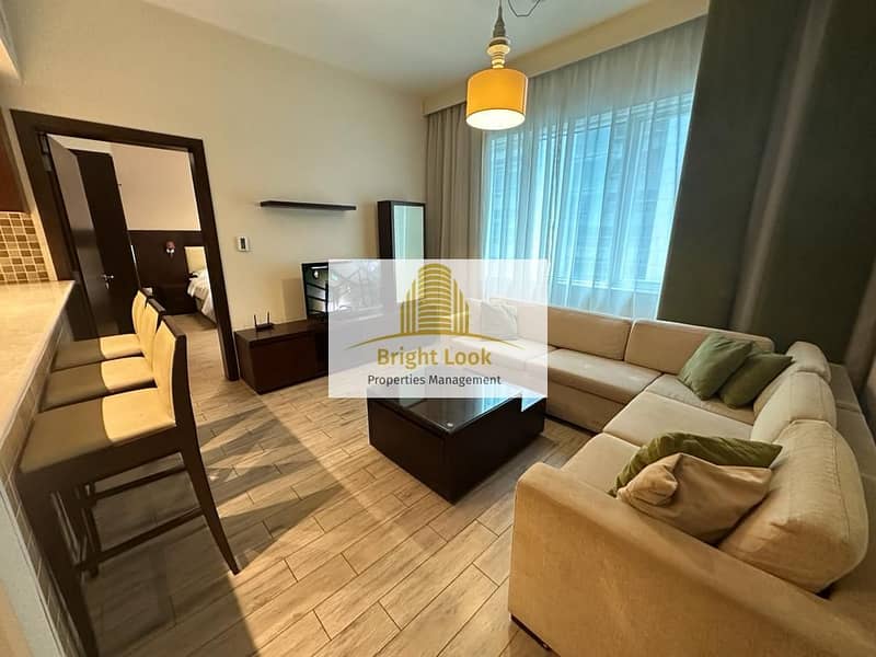 High Finishing Fully Furnished 2BHK Apartment with facilities in 7500 AED/ month