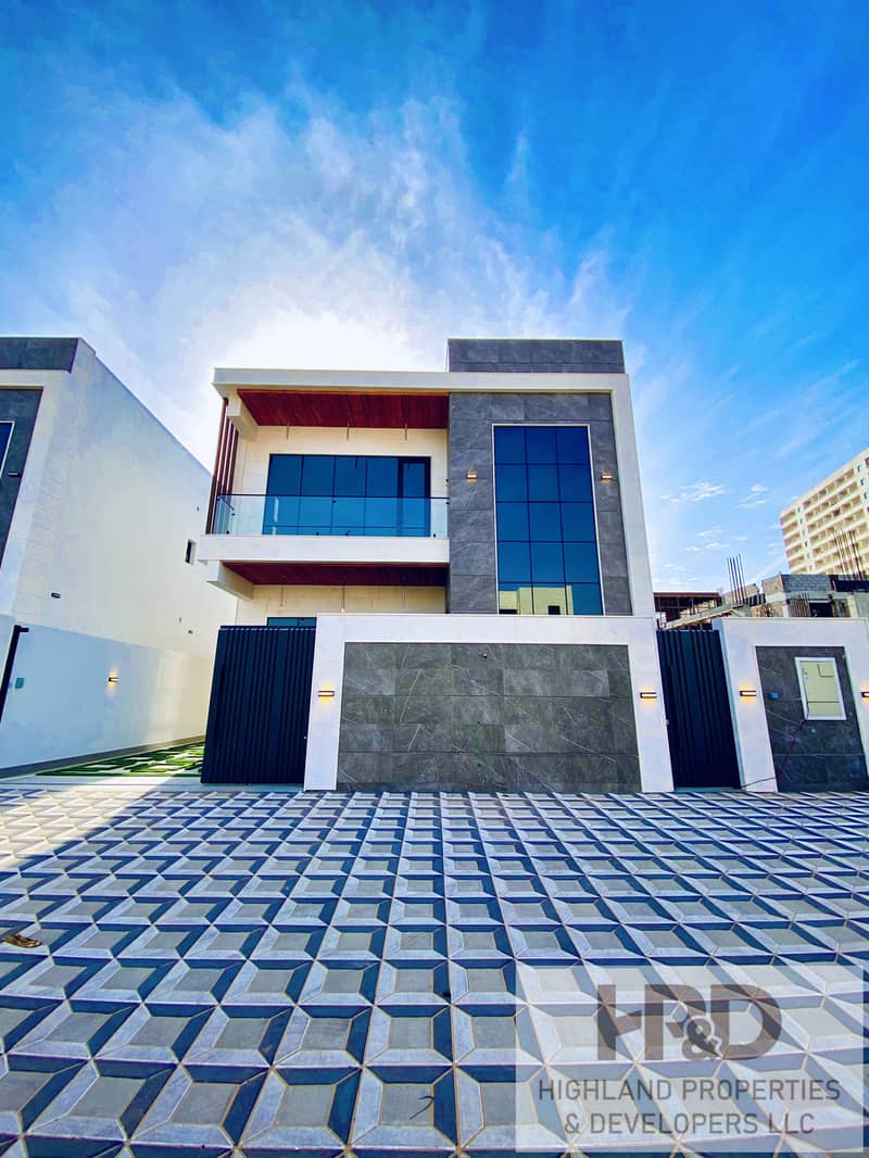 | Villa for sale in Al Helio area Ajman | Directly from the owner New, first occupant, with the possibility of easy bank financing without down payment