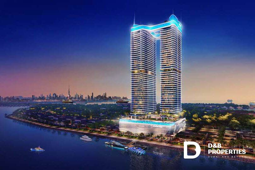 位于迪拜海港城，多瑙河畔海洋之城，海洋公馆2号 的公寓 1500000 AED - 8830149